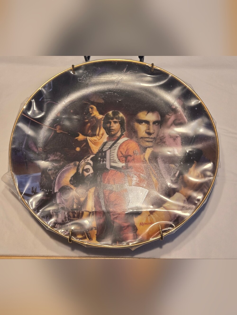 Hamilton Collection - Vintage Star Wars Decorative Collector Plate - Picture 6 of 7
